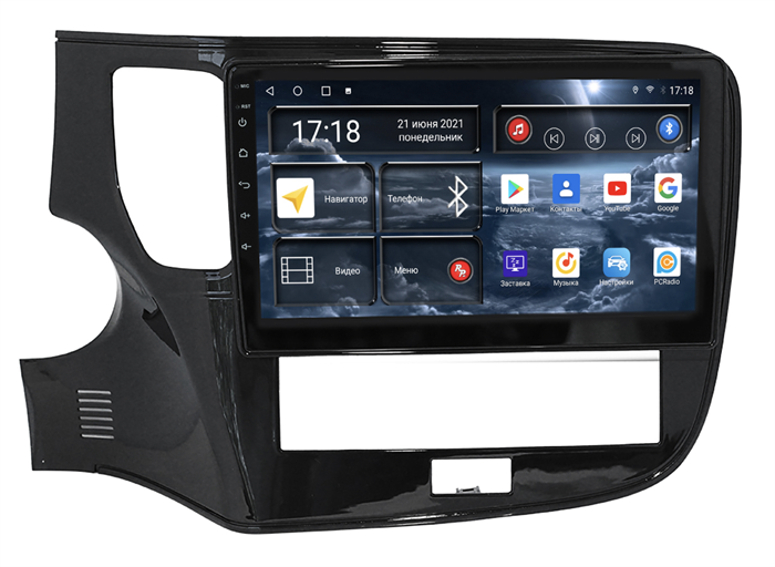 Штатная магнитола Redpower 71256 для Mitsubishi Outlander III 2019-2024 на Android 10.0 - фото 228667