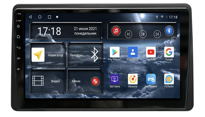 Штатная магнитола Redpower 71258 для Renault Arcana 2019-2024 на Android 10.0 - фото 228899