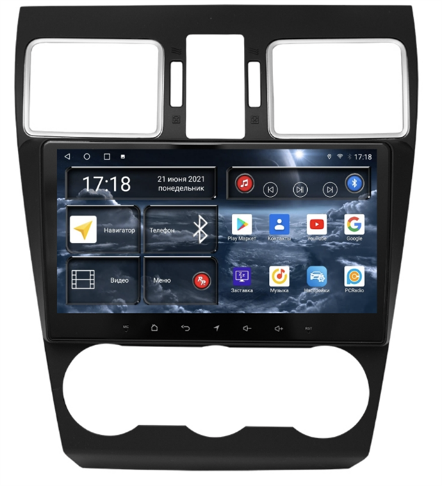 Штатная магнитола Redpower 71262 для Subaru Forester IV, XV I 2015-2018 на Android 10.0 - фото 228956