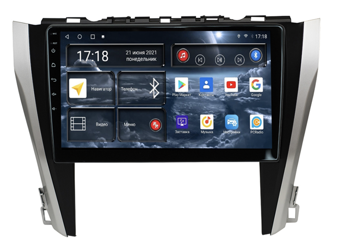 Штатная магнитола Redpower 71231 для Toyota Camry V55 2014-2018 на Android 10.0 - фото 229067