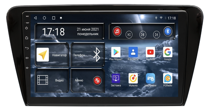 Штатная магнитола Redpower 71007 для Skoda Octavia III (A7) 2013-2018 на Android 10.0 - фото 229352