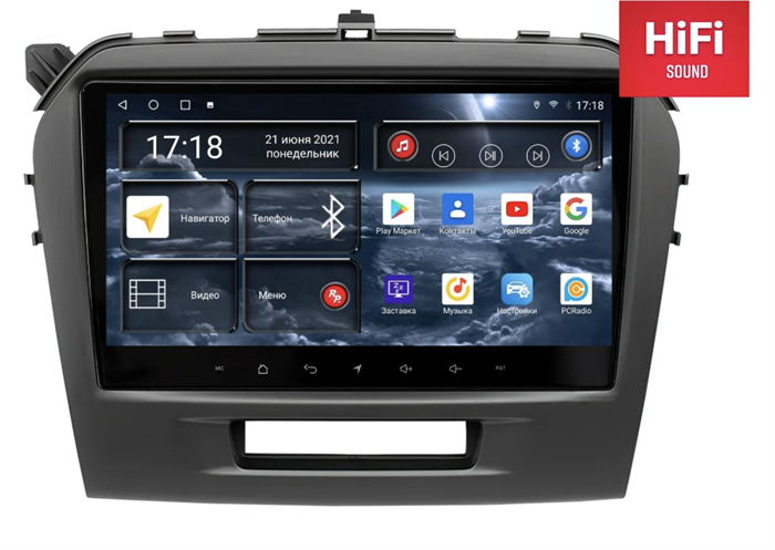 Штатная магнитола Redpower 75153 Hi-Fi для Suzuki Vitara IV 2014-2024 на Android 10.0 - фото 230704