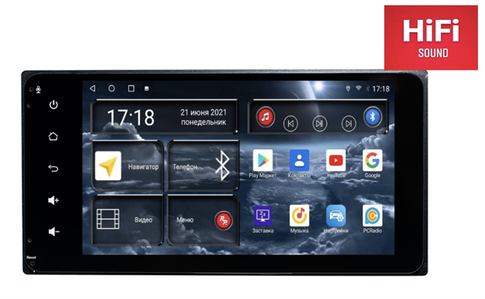 Универсальная магнитола Redpower 75071 для Toyota на Android 10.0 - фото 231386