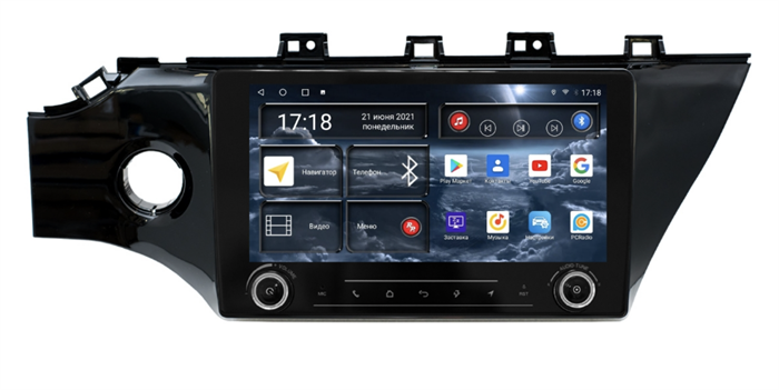 Штатная магнитола Redpower K71206 для KIA Rio IV 2017-2020 на Android 10.0 - фото 231529