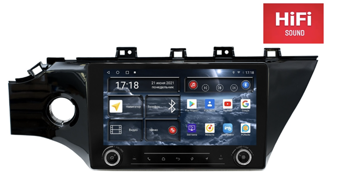 Штатная магнитола Redpower K75206 Hi-Fi для KIA Rio IV 2017-2020 на Android 10.0 - фото 231540