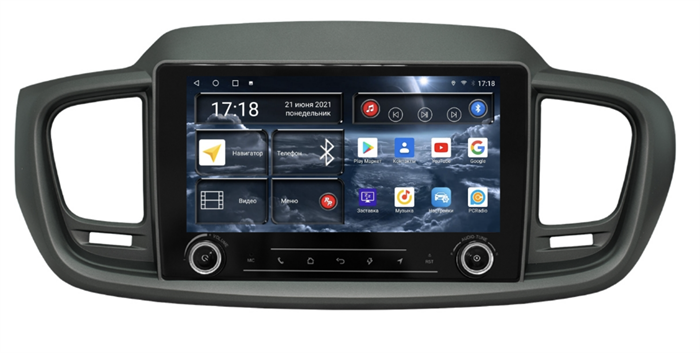 Штатная магнитола Redpower K71242 для Kia Sorento III Prime 2015-2020 на Android 10.0 - фото 231571