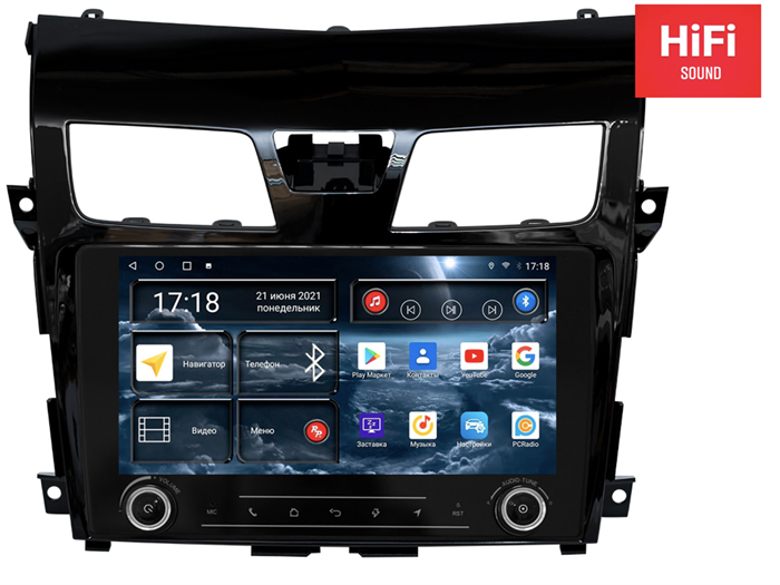 Штатная магнитола Redpower K75302 Hi-Fi для Nissan Teana III 2014-2021 на Android 10.0 - фото 231823