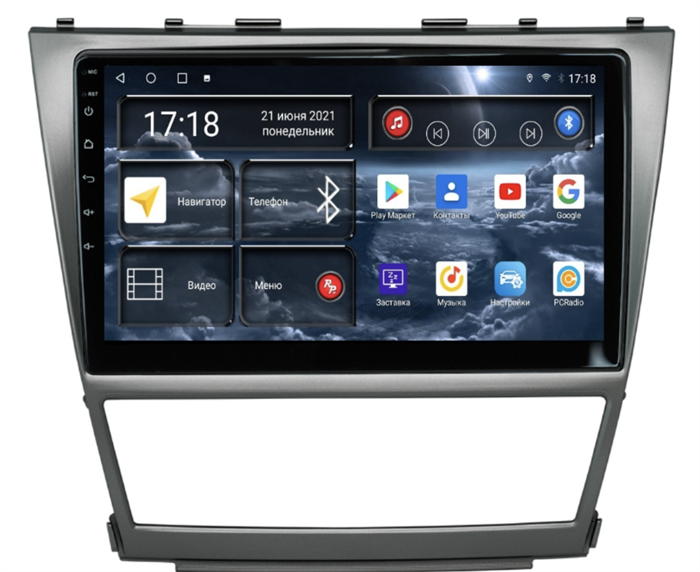 Штатная магнитола Redpower 75064 Hi-Fi для Toyota Camry V40 2006-2011 климат под рынок США на Android 10.0 - фото 232028