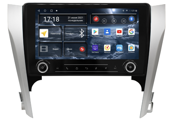 Штатная магнитола Redpower K71131 для Toyota Camry V50 2011-2014 на Android 10.0 - фото 232056