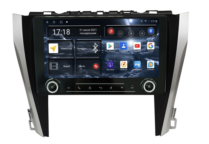 Штатная магнитола Redpower K71231 для Toyota Camry V55 2014-2018 на Android 10.0 - фото 232077