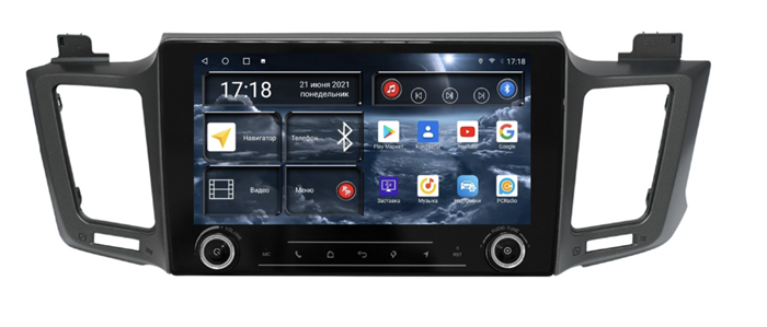 Штатная магнитола Redpower K71017 для Toyota RAV4 (CA40) 2013-2019 на Android 10.0 - фото 232281