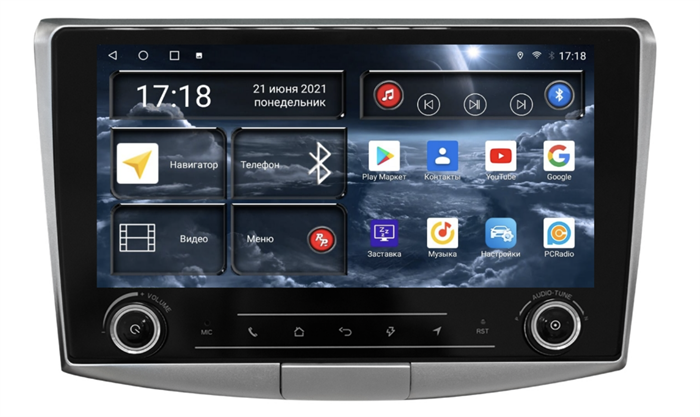 Штатная магнитола Redpower K71400 для Volkswagen Passat CC, B6, B7 2005-2017 на Android 10.0 - фото 232322