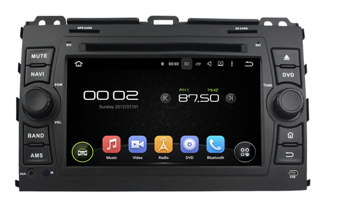 CarMedia XN-7027-P30 для Toyota Land Cruiser Prado 120 2002-2009 на Android 10.0 - фото 232611