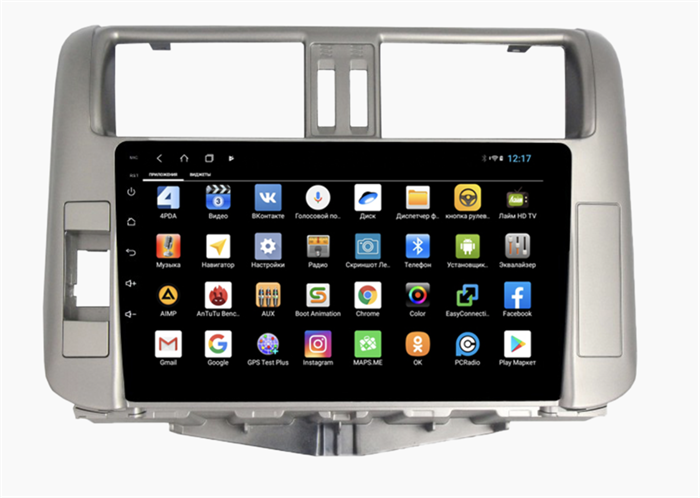 Parafar для Toyota Land Cruiser Prado 150 2009-2013 на Android 12.0 (PF065XHD) - фото 234284