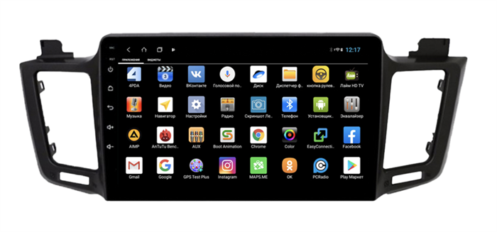 Parafar для Toyota Rav4 (СA40) 2013-2019 на Android 12.0 (PF468XHD) - фото 234290