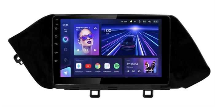 Штатная магнитола Teyes CC3 6/128 ГБ для Hyundai Sonata 2019-2023 на Android 10.0 - фото 237076