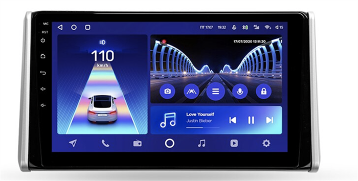 Штатная магнитола Teyes CC2 Plus 6/128 ГБ для Toyota RAV4 (XA50) 2018-2024 на Android 10.0 - фото 237195