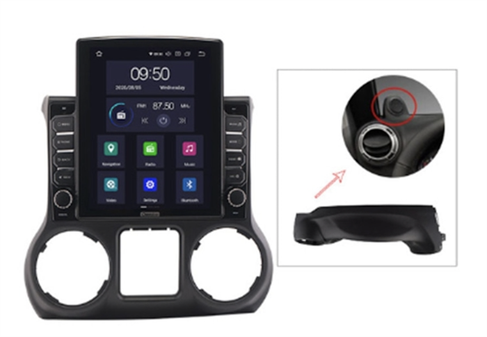 CarMedia OL-1258-1-HL TESLA для JEEP Wrangler 2007-2017 на Android 10.0 - фото 237812