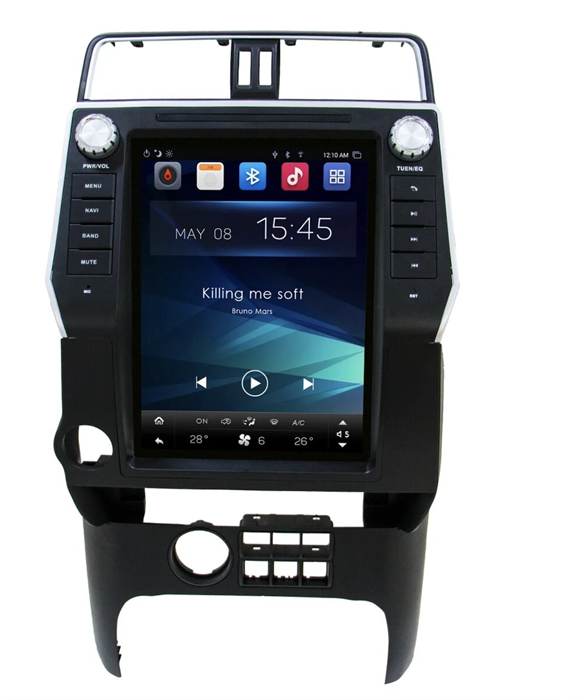 CarMedia KR-12118-S9 для Toyota Land Cruiser Prado 150 2017-2020 на Android 8.1 - фото 238207