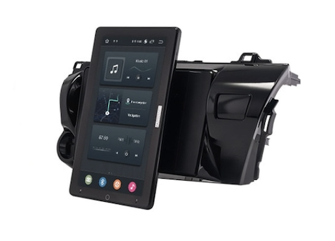CarMedia OL-1686-RL TESLA (вертикально-поворотный экран) для Toyota Hilux VIII 2015-2020 на Android 10.0 - фото 239096