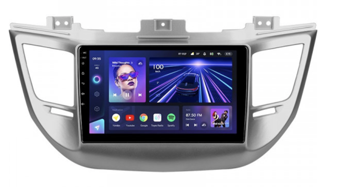 Штатная магнитола Teyes CC3 3/32 GB для Hyundai Tucson III 2015-2018 на Android 10.0 - фото 240715