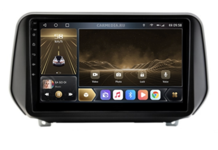 CarMedia OL-1703-P для Hyundai SantaFe IV 2018-2020 на Android 10.0 - фото 240721