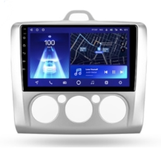 Штатная магнитола Teyes CC2 Plus 6/128 ГБ для Ford Focus II 2005-2011 (кондиционер) на Android 10.0 - фото 240764