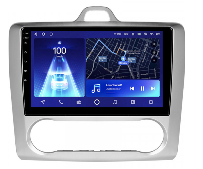 Автомагнитола Teyes CC2 Plus 6/128 ГБ для Ford Focus II 2005-2011 (климат) на Android 10.0 - фото 240774