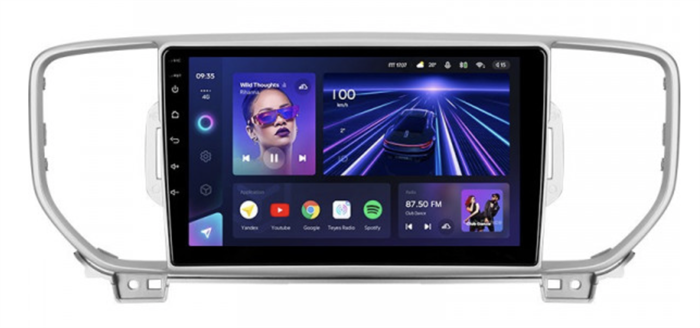 Штатная магнитола Teyes CC3 6/128 ГБ для KIA Sportage IV 2016-2018 на Android 10.0 - фото 240886