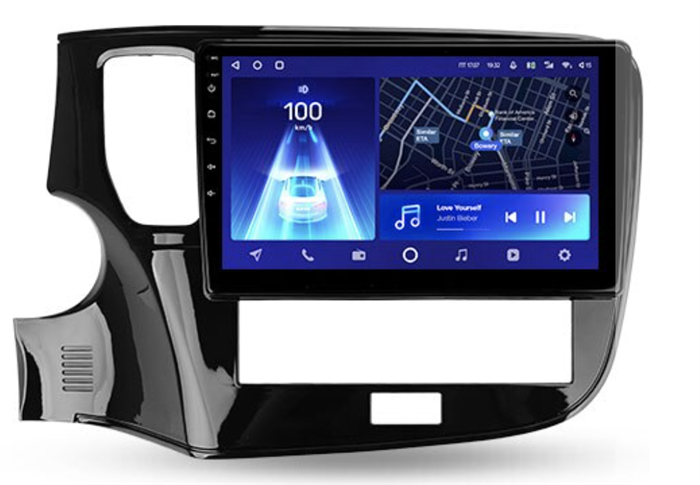 Штатная магнитола Teyes CC2 Plus 6/128 ГБ для Mitsubishi Outlander III 2019-2024 на Android 10.0 - фото 240945