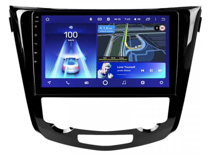 Автомагнитола Teyes CC2 Plus 6/128 ГБ для Nissan Qashqai II, X-Trail III (T32) 2015-2019 климат на Android 10.0 - фото 240981
