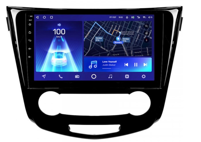 Штатная магнитола Teyes CC2 Plus 6/128 ГБ для Nissan Qashqai II, X-Trail III (T32) 2015-2019 кондиционер на Android 10.0 - фото 240982