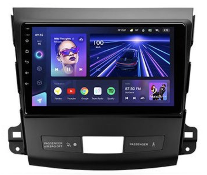 Штатная магнитола Teyes CC3 4/64 ГБ для Peugeot 4007 (2007 - 2012) на Android 10.0 - фото 241043