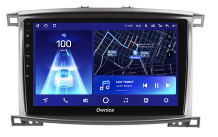 Штатная магнитола Teyes CC2 Plus 6/128 ГБ для Toyota Land Cruiser 100 2002-2007 на Android 10.0 - фото 241225