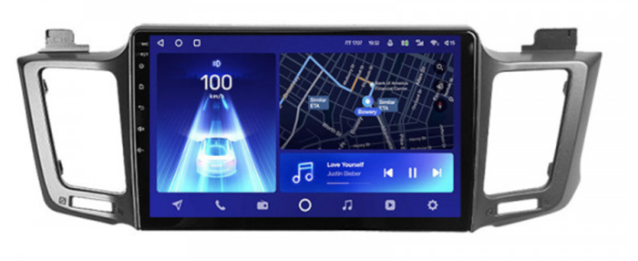 Штатная магнитола Teyes CC2 Plus 4/64 ГБ для Toyota RAV4 (CA40) 2013-2019 на Android 10.0 - фото 241258