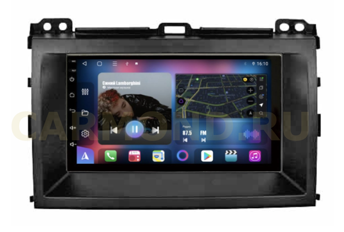 Магнитола Farcar TM832-RTY-N05 (S400) для Toyota Prado 120 2002 - 2009 на Android 10.0 - фото 243902