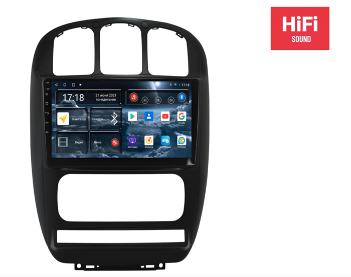 Штатное головное устройство Redpower 75317 Hi-Fi для Chrysler Grand Voyager 2000-2007 на Android 10.0 - фото 244143
