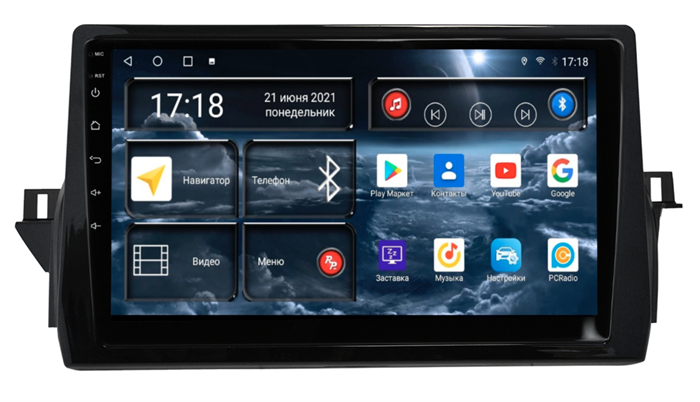 Штатная магнитола Redpower 71332 для Toyota Camry VIII XV70 2020-2024 на Android 10.0 - фото 244362