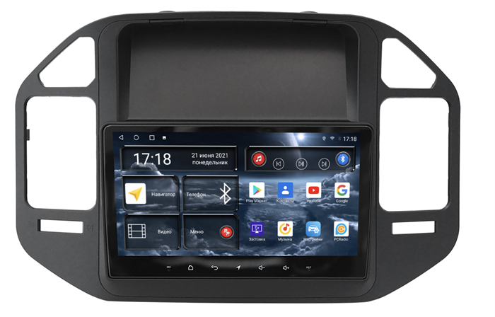 Штатная магнитола Redpower 71031 для Mitsubishi Pajero 3 поколение V60 1999-2002 на Android 10.0 - фото 246799