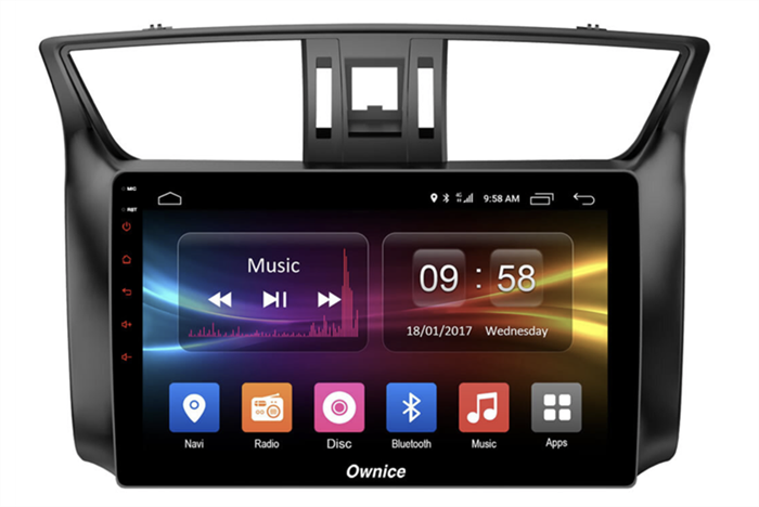 CarMedia OL-1666-W для Nissan Sentra VII (B17) 2014-2017, Tiida II 2015-2017 на Android 8.1 - фото 247074