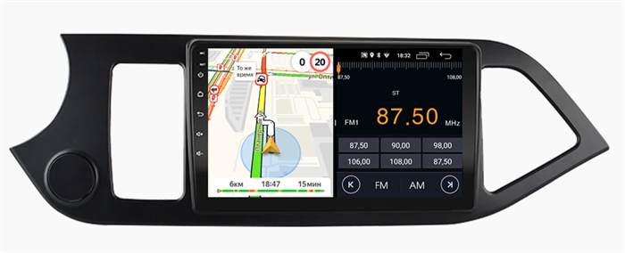 Parafar для Kia Picanto 2011-2016 на Android 10.0 (PF411LTX) - фото 249327