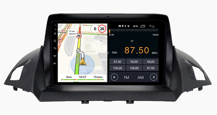 Parafar без DVD для Ford Kuga 2 2013+ на Android 11.0 (PF362FHD) - фото 249438
