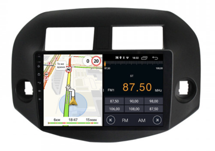 Parafar для Toyota RAV4 2006-2013 на Android 11.0 (PF018FHD) - фото 249718