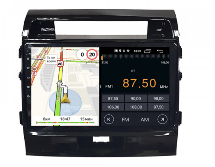 Parafar для Toyota Land Cruiser 200 2007-2015 на Android 11.0 (PF381FHD) - фото 250341