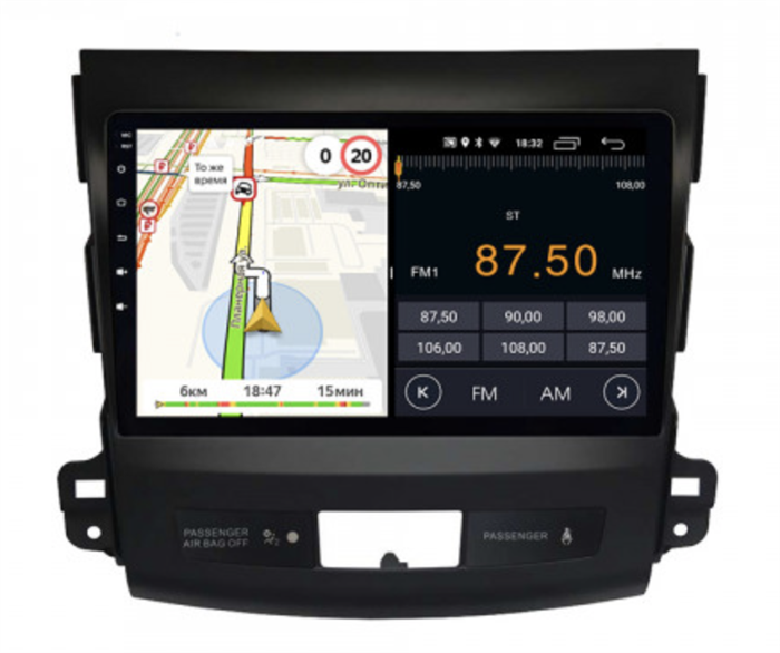 Parafar для Mitsubishi Outlander XL 2006-2012 на Android 11.0 (PF056FHD) - фото 250406