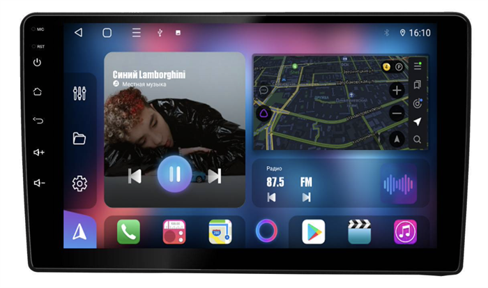 Магнитола Farcar XL233M (S500 PLUS) (6/128ГБ) для Hyundai Starex H1 2007-2016 на Android 12.0 - фото 251846