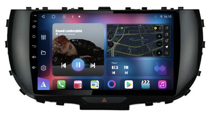 Магнитола Farcar XL1214M (S500 PLUS) (6/128ГБ) для Kia Soul III 2019-2024 на Android 12.0 - фото 252112