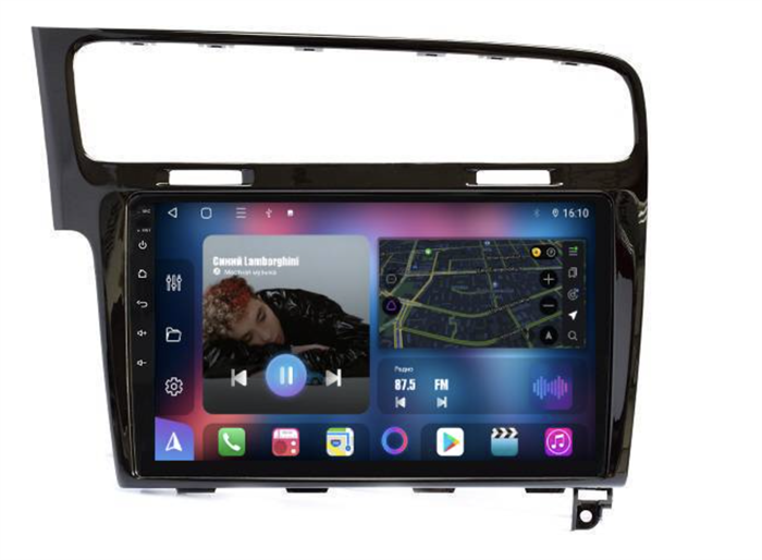 Магнитола Farcar XL257M (S500 PLUS) (6/128ГБ) для Volkswagen Golf 7 2013-2018 на Android 12.0 - фото 252161