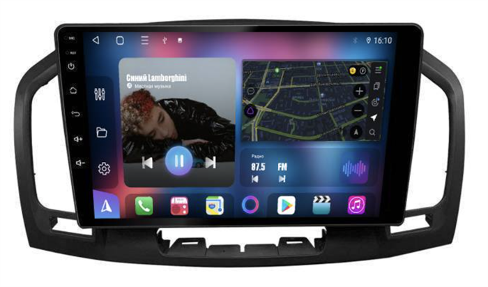 Магнитола Farcar XL114M (S500 PLUS) (6/128ГБ) для Opel Insignia 2008-2013 на Android 12.0 - фото 252291