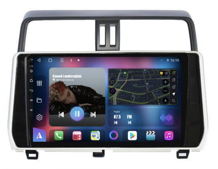 Магнитола Farcar XL1053M (S500 PLUS) (6/128ГБ) для Toyota Land Cruiser Prado 150 2017-2020 на Android 12.0 - фото 252397